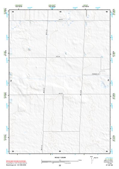 37105NW Page 77 Blanca Peak Topo Preview 1