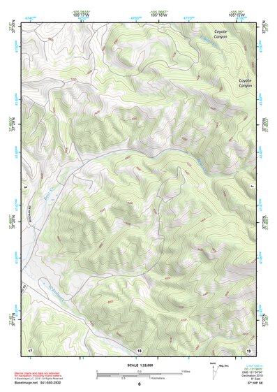 37105SE Page 6 Alamosa Topo Preview 1