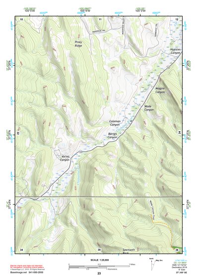 37105SE Page 23 Alamosa Topo Preview 1