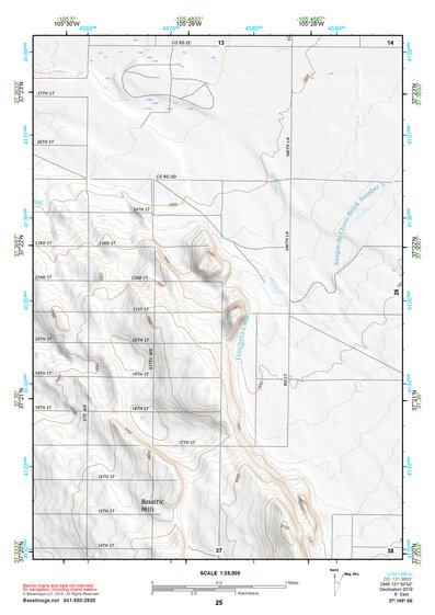37105SE Page 25 Alamosa Topo Preview 1