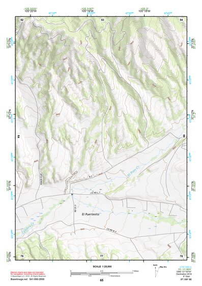 37105SE Page 65 Alamosa Topo Preview 1