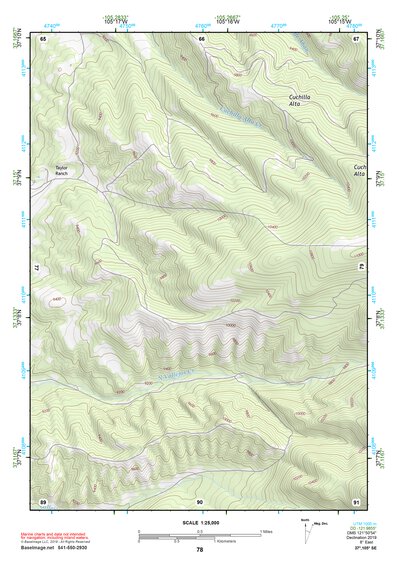 37105SE Page 78 Alamosa Topo Preview 1