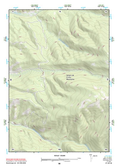 37105SE Page 90 Alamosa Topo Preview 1