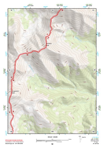 37105SE Page 92 Alamosa Topo Preview 1
