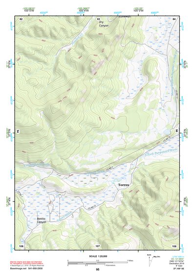 37105SE Page 95 Alamosa Topo Preview 1