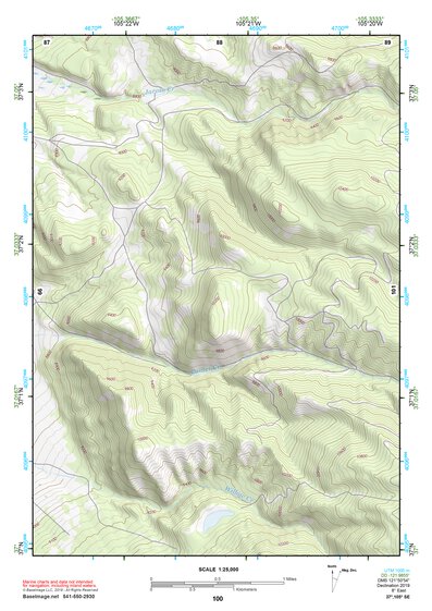 37105SE Page 100 Alamosa Topo Preview 1