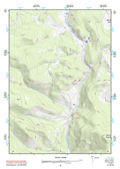 37106NE Page 2 Del Norte Topo Preview 1