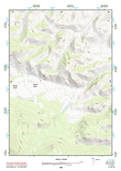 37106NE Page 100 Del Norte Topo Preview 1