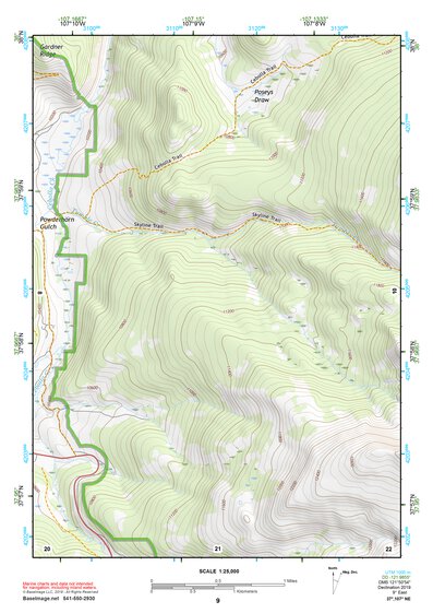 37107NE Page 9 Silverton Topo Preview 1