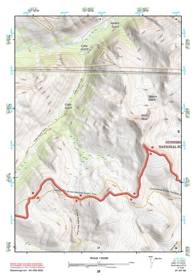 37107NE Page 25 Silverton Topo Preview 1