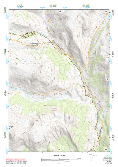 37107NE Page 37 Silverton Topo Preview 1