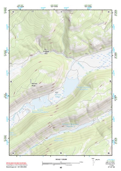37107NE Page 43 Silverton Topo Preview 1