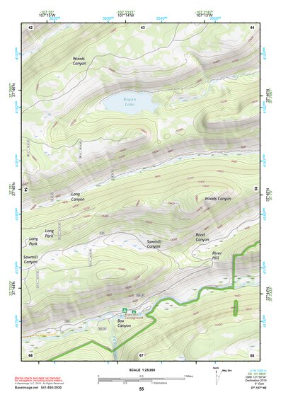 37107NE Page 55 Silverton Topo Preview 1