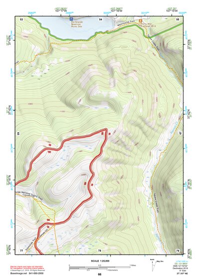 37107NE Page 66 Silverton Topo Preview 1