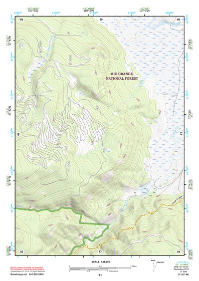 37107NE Page 71 Silverton Topo Preview 1