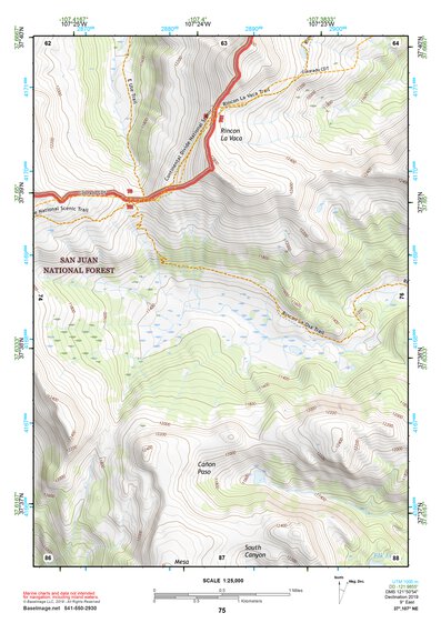 37107NE Page 75 Silverton Topo Preview 1