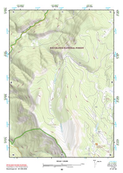 37107NE Page 83 Silverton Topo Preview 1