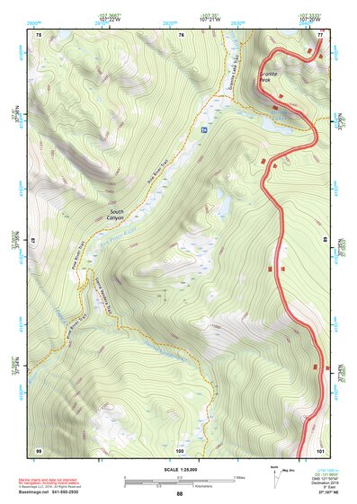 37107NE Page 88 Silverton Topo Preview 1