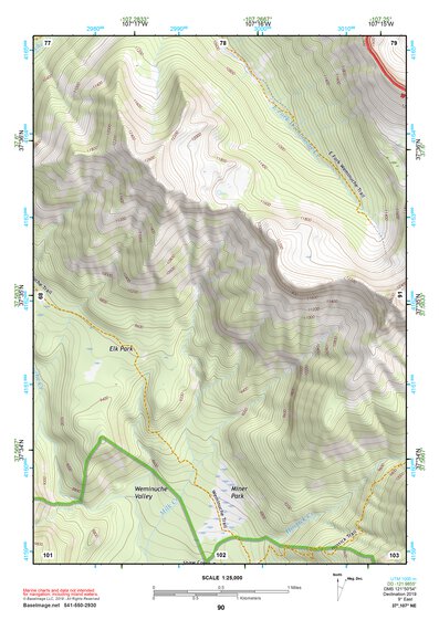 37107NE Page 90 Silverton Topo Preview 1