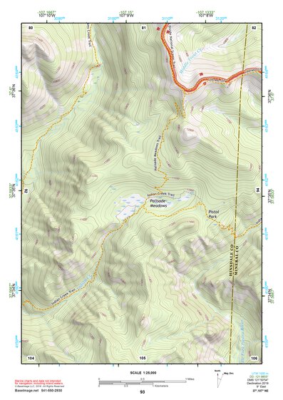 37107NE Page 93 Silverton Topo Preview 1