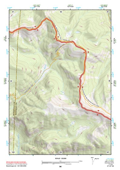37107NE Page 94 Silverton Topo Preview 1