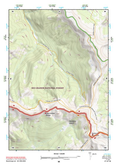 37107NE Page 95 Silverton Topo Preview 1