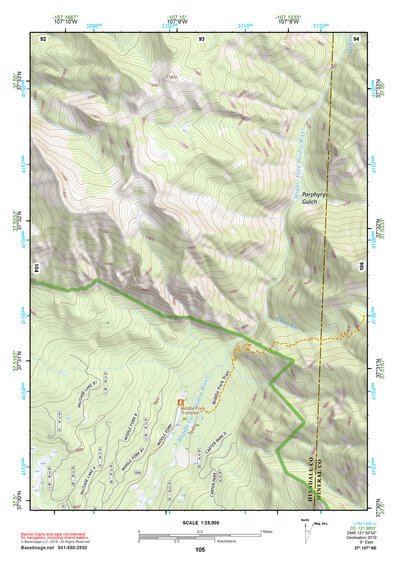 37107NE Page 105 Silverton Topo Preview 1