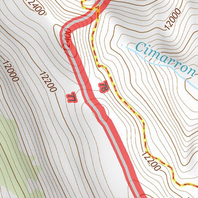 37107NE Page 108 Silverton Topo Preview 2