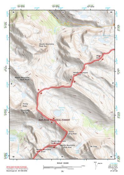 37107NW Page 71 Silverton Topo Preview 1