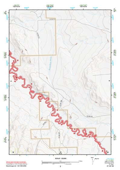 37108NW Page 7 Dove Creek Topo Preview 1