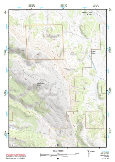 37108NW Page 12 Dove Creek Topo Preview 1