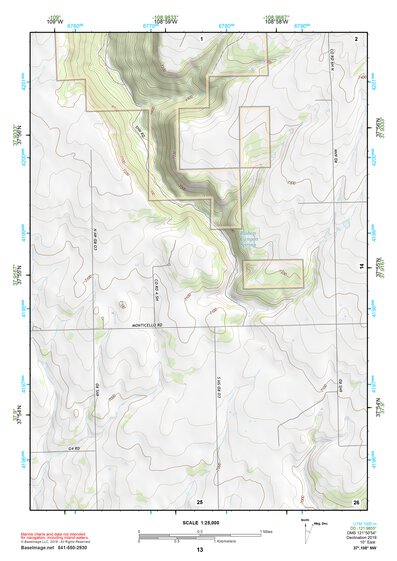 37108NW Page 13 Dove Creek Topo Preview 1