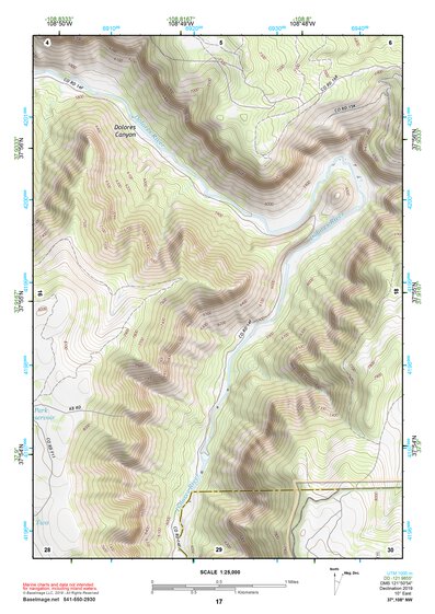 37108NW Page 17 Dove Creek Topo Preview 1