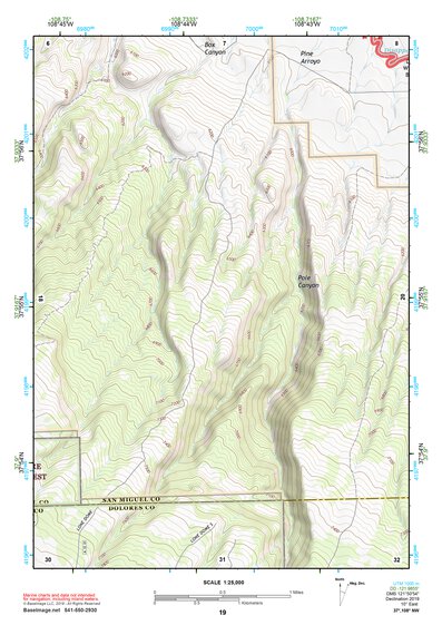 37108NW Page 19 Dove Creek Topo Preview 1