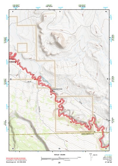 37108NW Page 21 Dove Creek Topo Preview 1