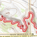 37108NW Page 21 Dove Creek Topo Preview 3