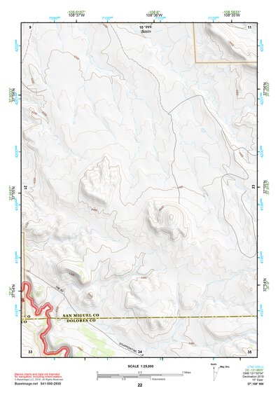 37108NW Page 22 Dove Creek Topo Preview 1