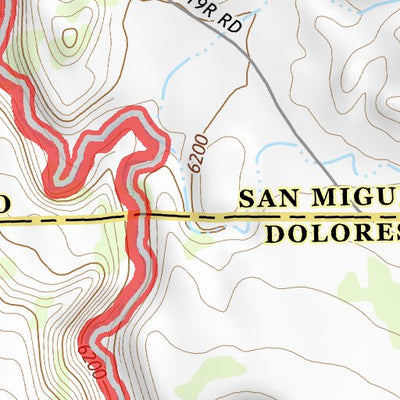 37108NW Page 22 Dove Creek Topo Preview 3