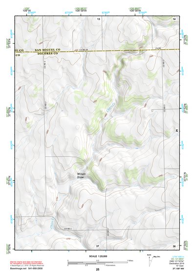 37108NW Page 25 Dove Creek Topo Preview 1