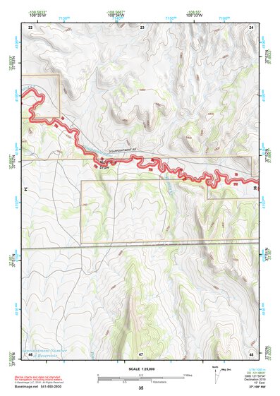 37108NW Page 35 Dove Creek Topo Preview 1
