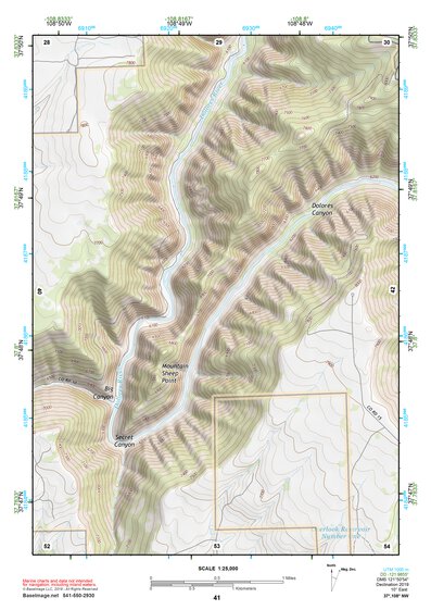 37108NW Page 41 Dove Creek Topo Preview 1