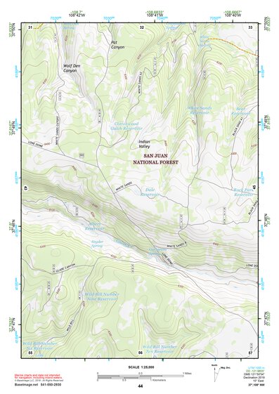 37108NW Page 44 Dove Creek Topo Preview 1