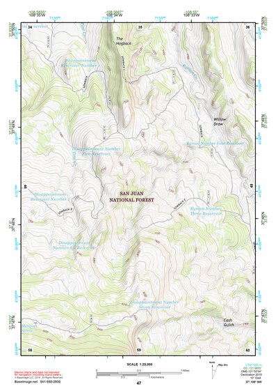 37108NW Page 47 Dove Creek Topo Preview 1