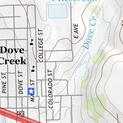 37108NW Page 51 Dove Creek Topo Preview 3