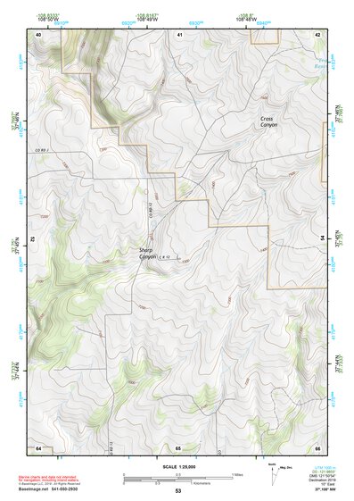 37108NW Page 53 Dove Creek Topo Preview 1