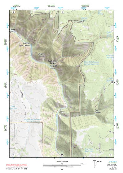 37108NW Page 55 Dove Creek Topo Preview 1