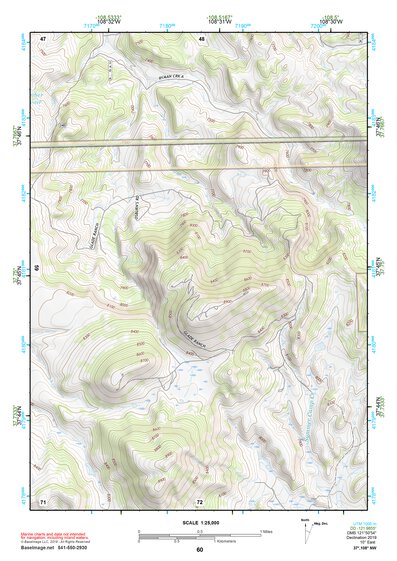 37108NW Page 60 Dove Creek Topo Preview 1