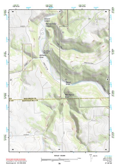 37108NW Page 79 Dove Creek Topo Preview 1