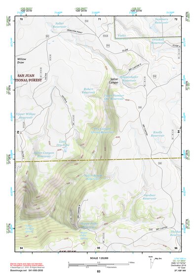 37108NW Page 83 Dove Creek Topo Preview 1