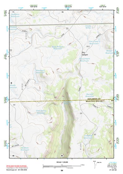 37108NW Page 84 Dove Creek Topo Preview 1